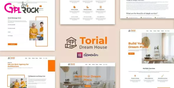 Torial – Interior Design Elementor Template Kit